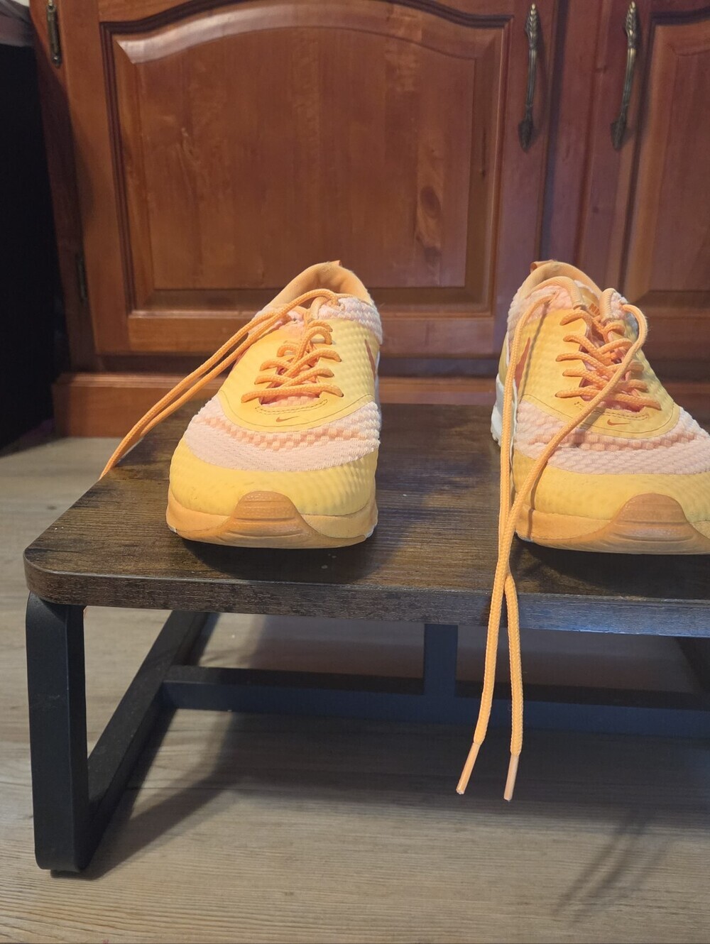 Nike Air Max Thea in Orange Yellow Gradient - Picture 2 of 7